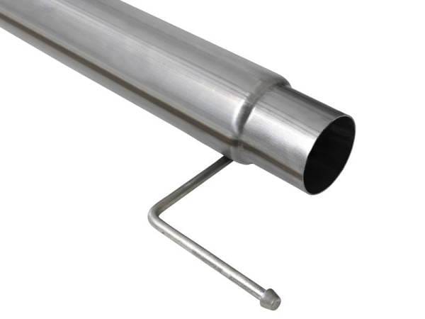 aFe Large Bore-HD 4in 409 SS DPF-Back Exh 18-19 Ford F-150 V6-3.0L (td) w/ Polished Tip - 49-43106-P thumbnail 7