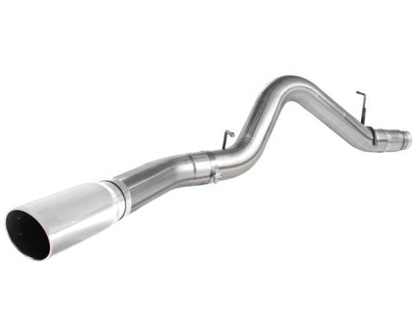 aFe MACHForce XP Exhaust 5in DPF-Back SS 11-13 GM Diesel Trucks V8-6.6L (td) (LML) (Pol Tip) - 49-44041-P thumbnail 3