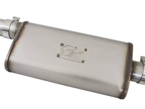 aFe Mach Force-XP Exhaust 3in CB SS 15-17 GM Colorado/Canyon 2.5L/3.6L Side Exit w/ Black Tip - 49-44058-B thumbnail 9