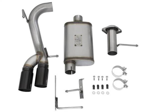 aFe Rebel Series CB 3in Middle Side Exit SS Exht w/ Black Tips 15-17 Chevy Colorado / GMC Canyon - 49-44061-B thumbnail 6