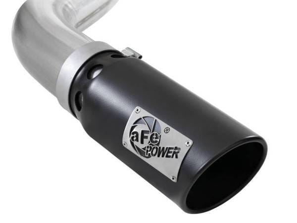 aFe 2021 Ford F-150 V6-3.0L (td) Large Bore 409 SS DPF-Back Exhaust System - 49-43143-B thumbnail 2