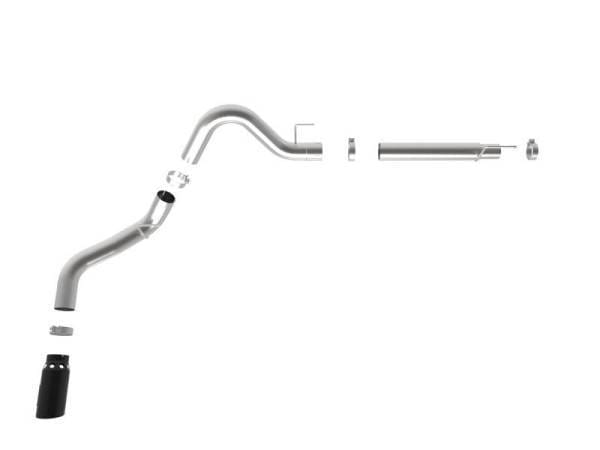aFe 2021 Ford F-150 V6-3.0L (td) Large Bore 409 SS DPF-Back Exhaust System - 49-43143-B thumbnail 6
