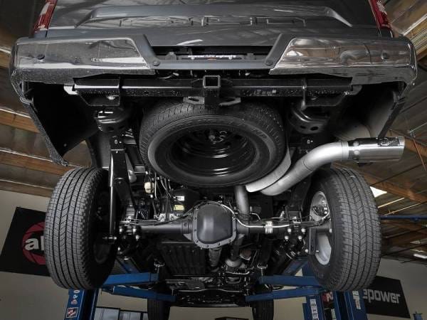 aFe 2021 Ford F-150 V6-3.0L (td) Large Bore 409 SS DPF-Back Exhaust System w/ Polished Tip - 49-43143-P thumbnail 5