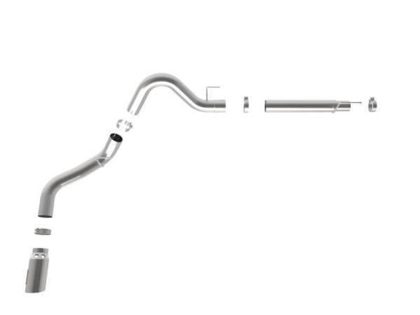 aFe 2021 Ford F-150 V6-3.0L (td) Large Bore 409 SS DPF-Back Exhaust System w/ Polished Tip - 49-43143-P thumbnail 6
