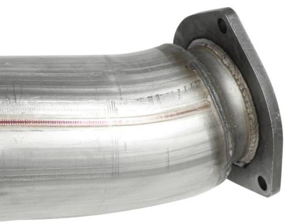 aFe MACHForce XP Exhaust 5in DPF-Stainless, GM Diesel Trucks 07.5-10 V8-6.6L 9(td) LMM - 49-44040 thumbnail 4