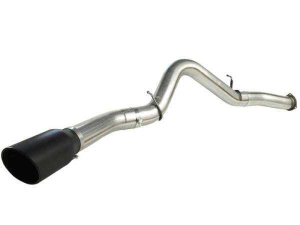 aFe MACHForce XP Exhaust 5in DPF-Black, GM Diesel Trucks 07.5-10 V8-6.6L 9(td) LMM - 49-44040-B thumbnail 2