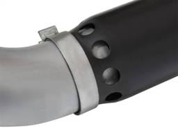aFe LARGE Bore HD 5in Exhausts DPF-Back SS w/ Black Tips 16-17 GM Diesel Truck V8-6.6L (td) LML/L5P - 49-44081-B