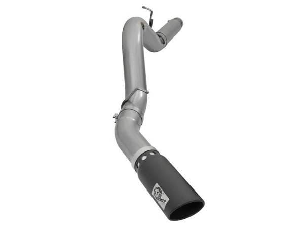 aFe LARGE Bore HD 5in Exhausts DPF-Back SS w/ Black Tips 16-17 GM Diesel Truck V8-6.6L (td) LML/L5P - 49-44081-B thumbnail 2