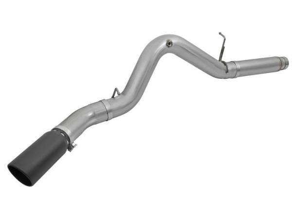 aFe LARGE Bore HD 5in Exhausts DPF-Back SS w/ Black Tips 16-17 GM Diesel Truck V8-6.6L (td) LML/L5P - 49-44081-B thumbnail 3