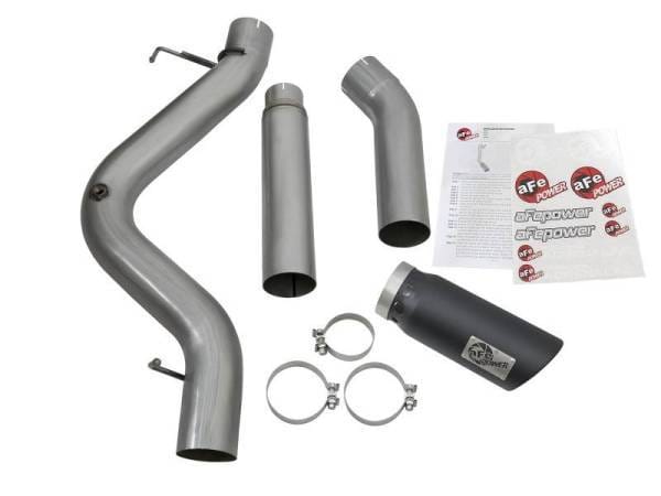 aFe LARGE Bore HD 5in Exhausts DPF-Back SS w/ Black Tips 16-17 GM Diesel Truck V8-6.6L (td) LML/L5P - 49-44081-B thumbnail 4