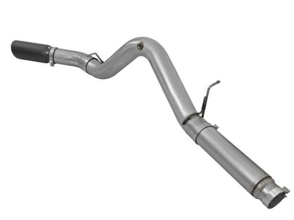 aFe LARGE Bore HD 5in Exhausts DPF-Back SS w/ Black Tips 16-17 GM Diesel Truck V8-6.6L (td) LML/L5P - 49-44081-B thumbnail 5