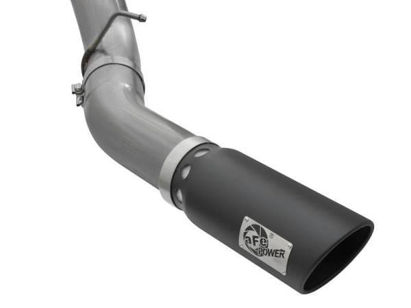 aFe LARGE Bore HD 5in Exhausts DPF-Back SS w/ Black Tips 16-17 GM Diesel Truck V8-6.6L (td) LML/L5P - 49-44081-B thumbnail 6