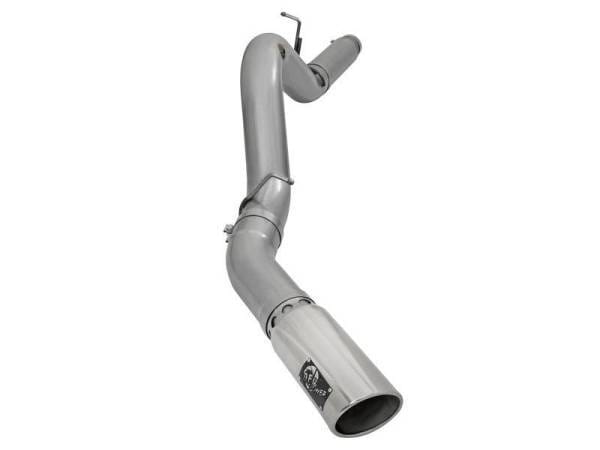 aFe LARGE Bore HD 5in Exhausts DPF-Back SS w/ Pol Tips 16-17 GM Diesel Truck V8-6.6L (td) LML/L5P - 49-44081-P thumbnail 2