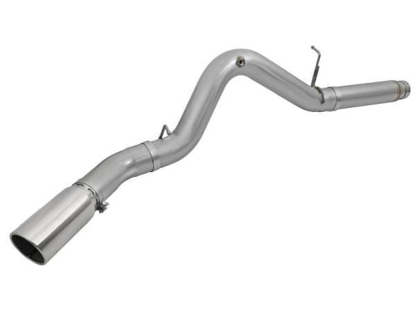 aFe LARGE Bore HD 5in Exhausts DPF-Back SS w/ Pol Tips 16-17 GM Diesel Truck V8-6.6L (td) LML/L5P - 49-44081-P thumbnail 4