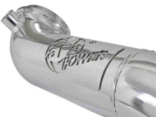 aFe MACH Force-Xp 3in 409 Stainless Steel Down-Pipe 11-15 GM Diesel Trucks LML V8 6.6L (td) - 49-44095 thumbnail 3