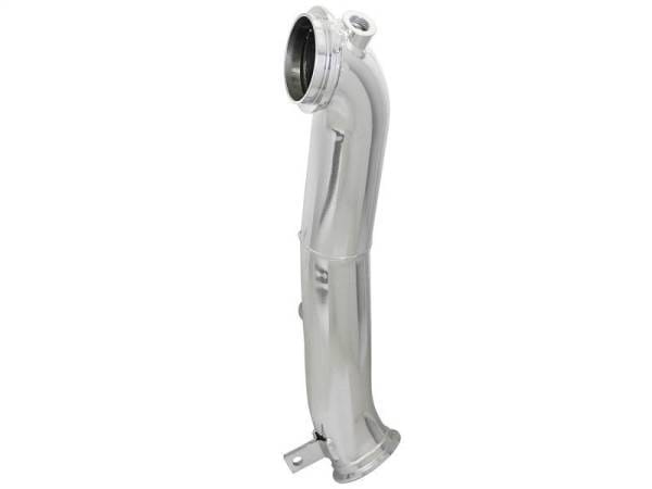 aFe MACH Force-Xp 3in 409 Stainless Steel Down-Pipe 11-15 GM Diesel Trucks LML V8 6.6L (td) - 49-44095 thumbnail 4