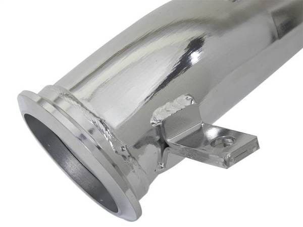aFe MACH Force-Xp 3in 409 Stainless Steel Down-Pipe 11-15 GM Diesel Trucks LML V8 6.6L (td) - 49-44095 thumbnail 5