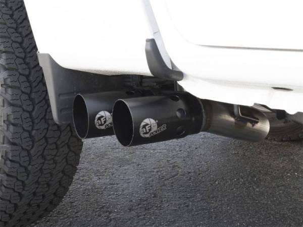 aFe Rebel Series DPF-Back 3in Side Exit SS Exhaust w/ IC Black Tip 2016 GM Colorado/Canyon 2.8L (td) - 49-44065-B thumbnail 2