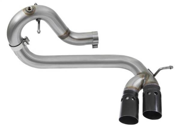 aFe Rebel Series DPF-Back 3in Side Exit SS Exhaust w/ IC Black Tip 2016 GM Colorado/Canyon 2.8L (td) - 49-44065-B thumbnail 4