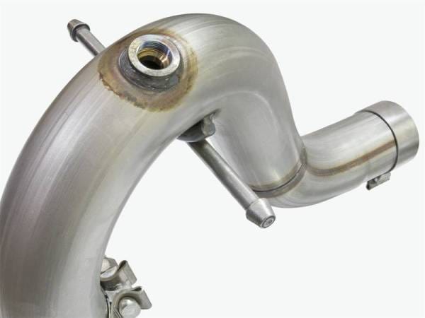 aFe Rebel Series DPF-Back 3in Side Exit SS Exhaust w/ IC Black Tip 2016 GM Colorado/Canyon 2.8L (td) - 49-44065-B thumbnail 6