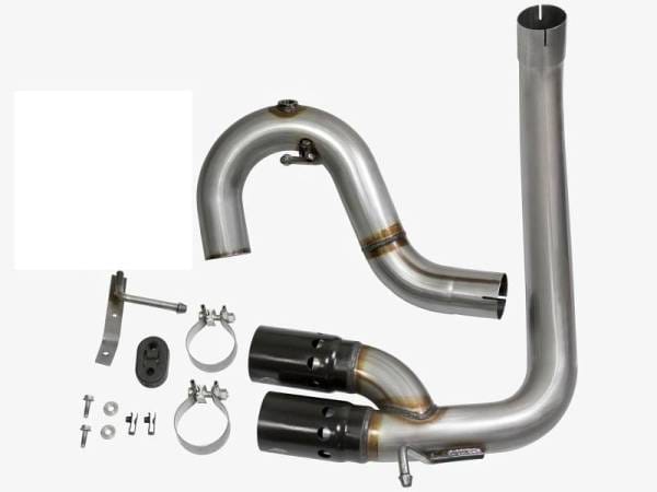 aFe Rebel Series DPF-Back 3in Side Exit SS Exhaust w/ IC Black Tip 2016 GM Colorado/Canyon 2.8L (td) - 49-44065-B thumbnail 7