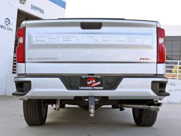 aFe Large Bore-HD 3in 409SS DPF-Back 20-21 GM Trucks L6-3.0L (td) LM2 - Polished Tip - 49-44128-P thumbnail 5