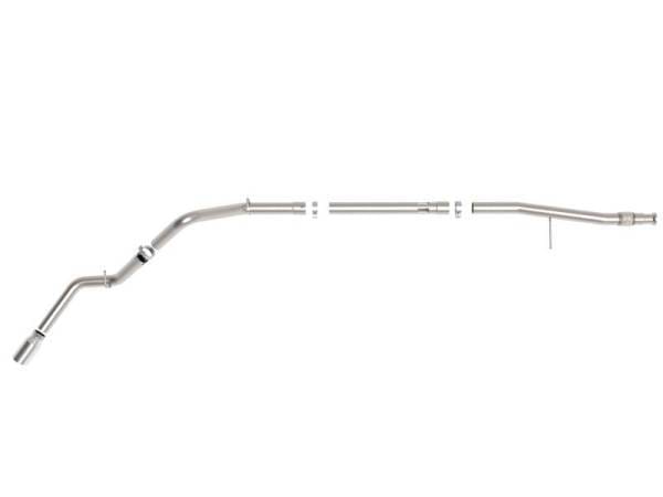 aFe Large Bore-HD 3in 409SS DPF-Back 20-21 GM Trucks L6-3.0L (td) LM2 - Polished Tip - 49-44128-P thumbnail 7