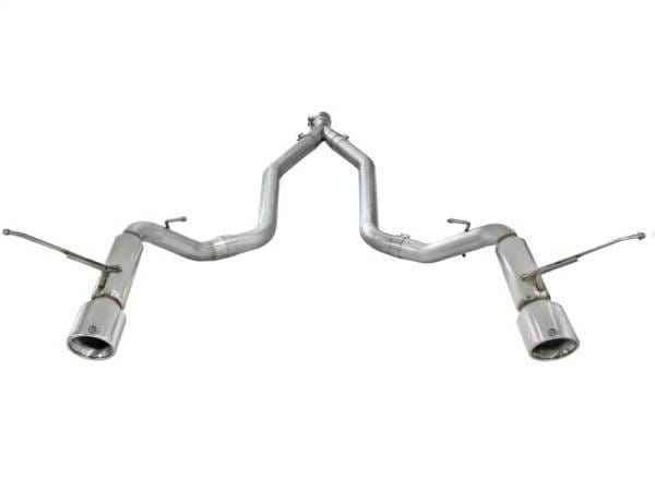 aFe MACHForce XP 14+ Jeep Grand Cherokee V6 3.0L (td) 2.5in DPF-Back 409SS Exhaust w/Resonators - 49-46234 thumbnail 2