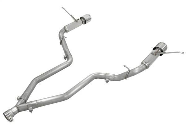 aFe MACHForce XP 14+ Jeep Grand Cherokee V6 3.0L (td) 2.5in DPF-Back 409SS Exhaust w/Resonators - 49-46234 thumbnail 4