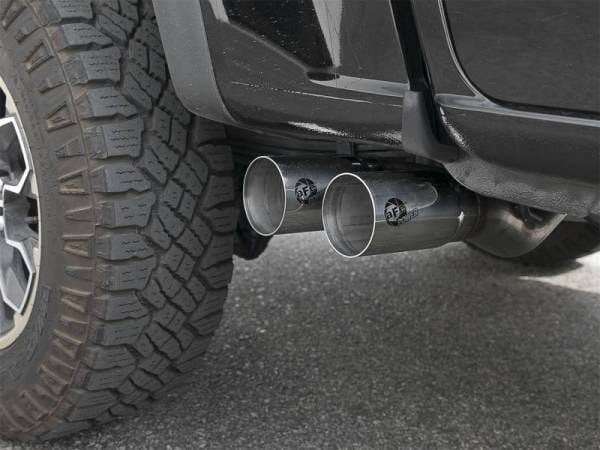 aFe MACH Force-XP 3in 409 SS Cat-Back Exhaust w/ Polished Tip 17-19 GM Colorado/Canyon V6-3.6L - 49-44096-P thumbnail 2