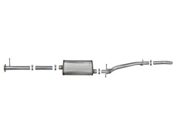 aFe MACH Force-Xp Hi-Tuck 3in. 409 SS C/B Exhaust 15-18 GM Colorado/Canyon L4-2.5L/V6-3.6L - Raw Tip - 49-44099 thumbnail 7