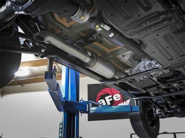 aFe Rock Duster 3in 409 SS Cat-Back Turn-Down Exhaust 2018+ Jeep Wrangler (JL) V6 3.6L - 49-48068 thumbnail 2