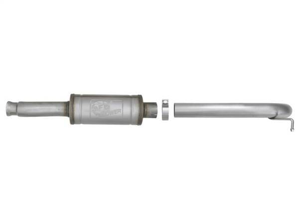 aFe Rock Duster 3in 409 SS Cat-Back Turn-Down Exhaust 2018+ Jeep Wrangler (JL) V6 3.6L - 49-48068 thumbnail 3