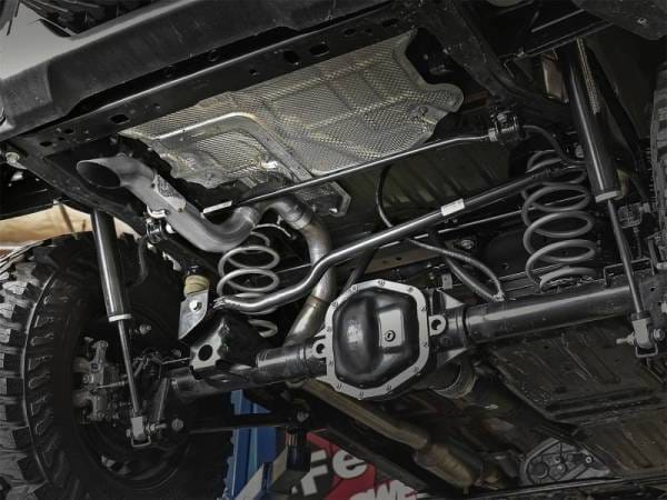 aFe MACH Force-Xp Axle-Back Exhaust System w/NoTip 18-20 Jeep Wrangler L4-2.0T / V6-3.6L - 49-48070-1 thumbnail 7