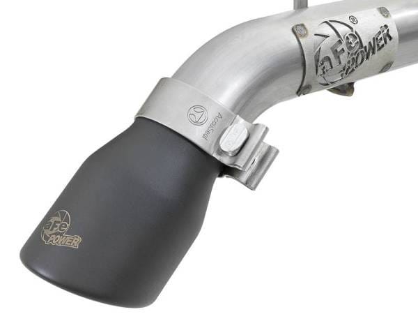 aFe MACH Force-Xp Axle-Back Exhaust System w/Black Tip 18-20 Jeep Wrangler L4-2.0T / V6-3.6L - 49-48070-1B thumbnail 9