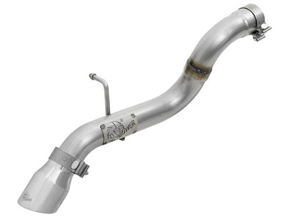 aFe MACH Force-Xp Axle-Back Exhaust System w/Polished Tip 18-20 Jeep Wrangler L4-2.0T / V6-3.6L - 49-48070-1P thumbnail 2