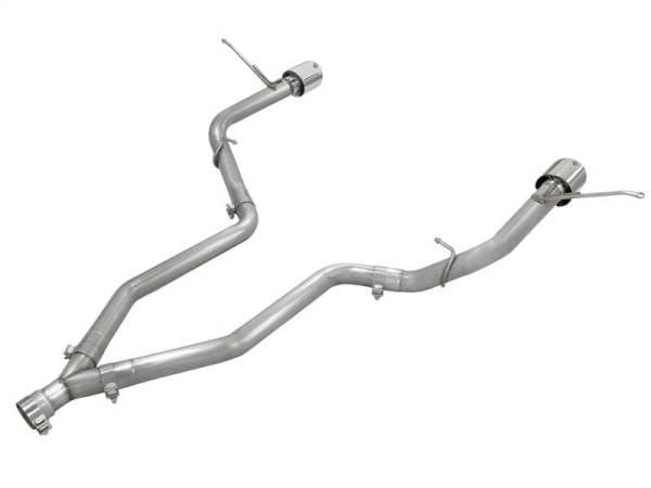 aFe MACHForce XP 14+ Jeep Grand Cherokee V6 3.0L (td) 2.5in DPF-Back 409SS Exhaust w/o Resonators - 49-46235 thumbnail 4