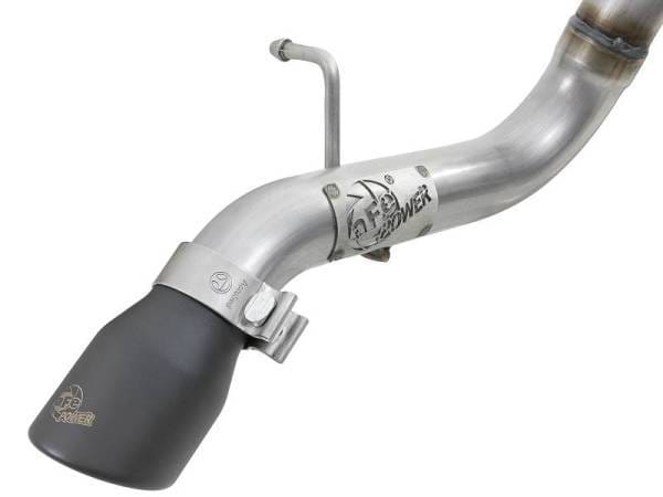 aFe MACH Force-Xp Axle-Back Hi-Tuck Exhaust System w/Black Tip 18-19 Jeep Wrangler (JL) V6 3.6L - 49-48075-B thumbnail 6