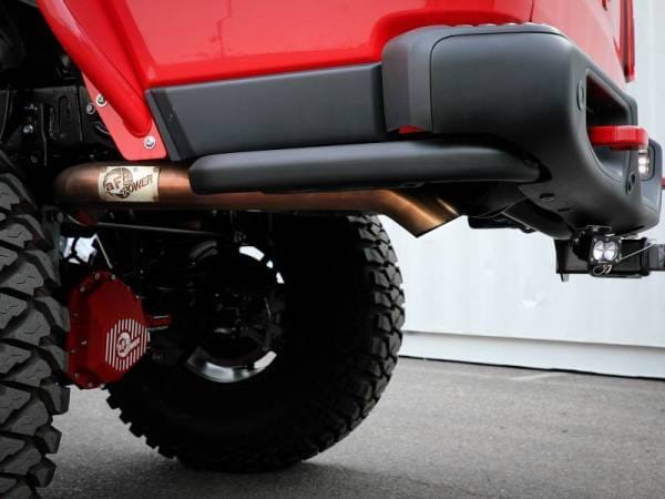 aFe +20 Jeep Gladiator MACH Force-Xp 3 IN 409 Stainless Steel Cat-Back Hi-Tuck Cat-Back - 49-48081 thumbnail 3