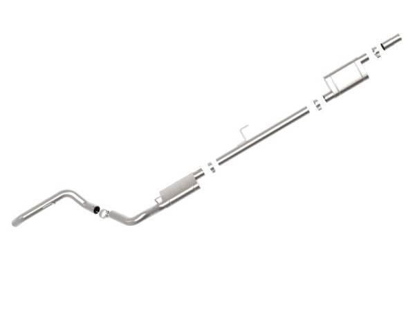 aFe +20 Jeep Gladiator MACH Force-Xp 3 IN 409 Stainless Steel Cat-Back Hi-Tuck Cat-Back - 49-48081 thumbnail 5