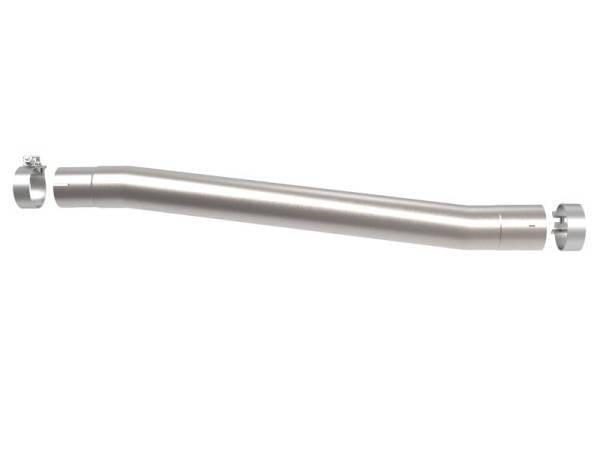 aFe 20-21 GM Trucks (V8-6.2L) 409 Stainless Steel Muffler Delete Pipe - 49C44137NM thumbnail 3