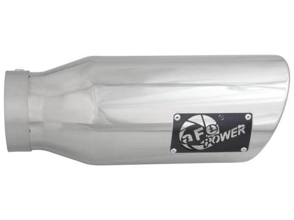 aFe Diesel Exhaust Tip Bolt On Polished 4in Inlet x 6in Outlet x 15in Long - 49T40601-P15 thumbnail 5
