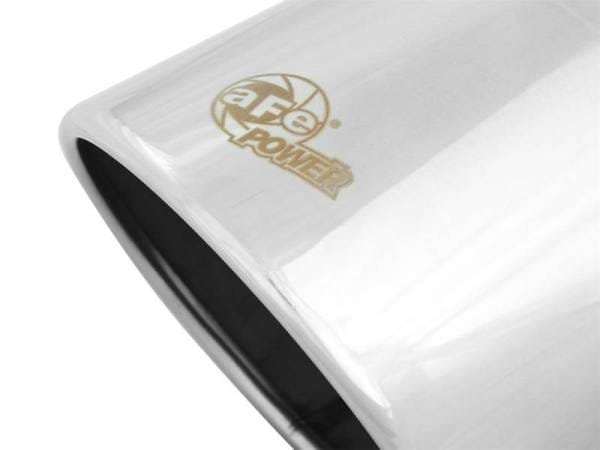 aFe Diesel Exhaust Tip Bolt On Polished 4in Inlet x 6in Outlet x 12in Length - 49T40604-P12 thumbnail 3