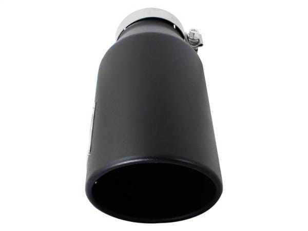 aFe Diesel Exhaust Tip Bolt On Black 4in Inlex x 6in Outlet x 15in - 49T40606-B15 thumbnail 2