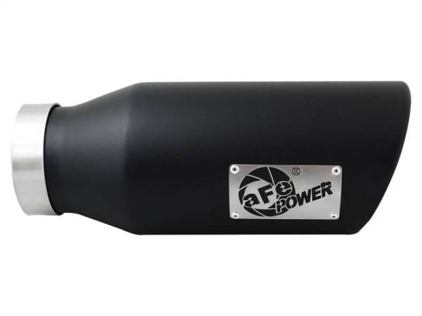 aFe Diesel Exhaust Tip Bolt On Black 4in Inlex x 6in Outlet x 15in - 49T40606-B15 thumbnail 3