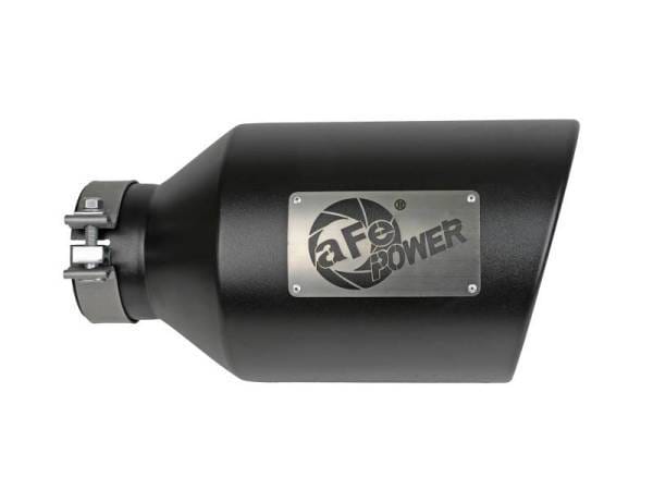 aFe Power MACH Force-Xp 409 Stainless Steel Clamp-on Exhaust Tip Black - 49T40801-B15 thumbnail 2