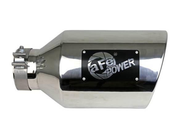 aFe Power MACH Force-Xp 304 Stainless Steel Clamp-on Exhaust Tip - Polished - 49T40801-P15 thumbnail 2