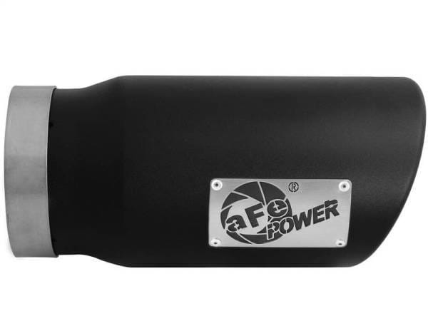 aFe Diesel Exhaust Tip Bolt On Black 5in Inlet x 6in Outlet x 12in Long - 49T50601-B12 thumbnail 2