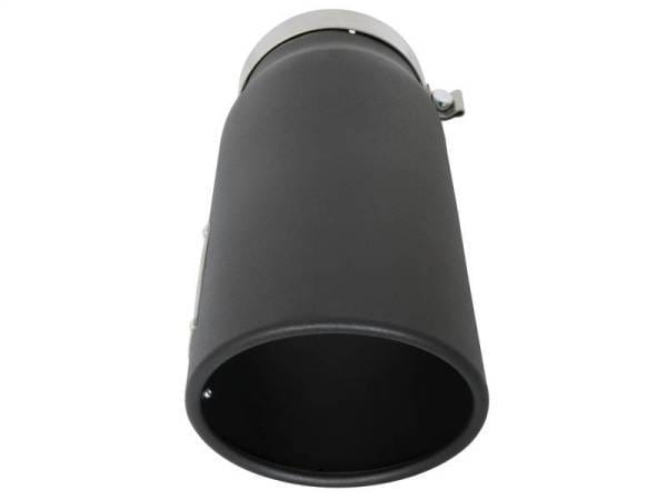 aFe Power MACH Force-Xp 5in In x 6in Out x 15in L Bolt-On 409 SS Exhaust Tip - Black - 49T50601-B15 thumbnail 2