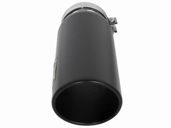 aFe MACHForce XP Cat-Back SS-304 5in Interooled Exhaust Tip 5in In x 6in Outx16inL Bolt-On Right Blk - 49T50601-B161 thumbnail 2